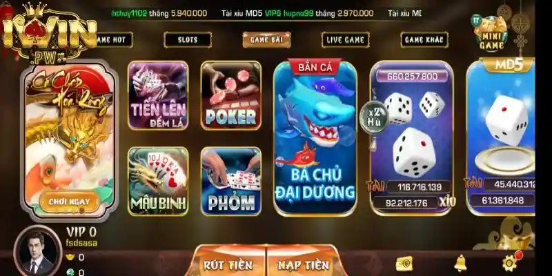 Đôi nét về game bài iWin