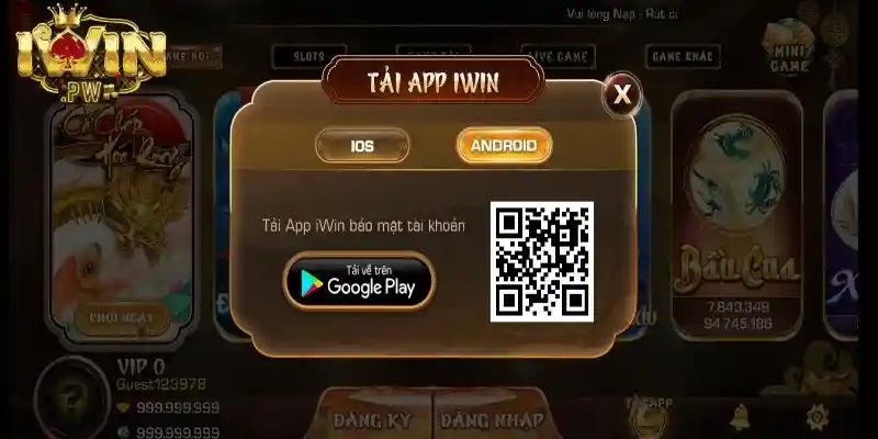 Tổng quan về quá trình tải app iWin